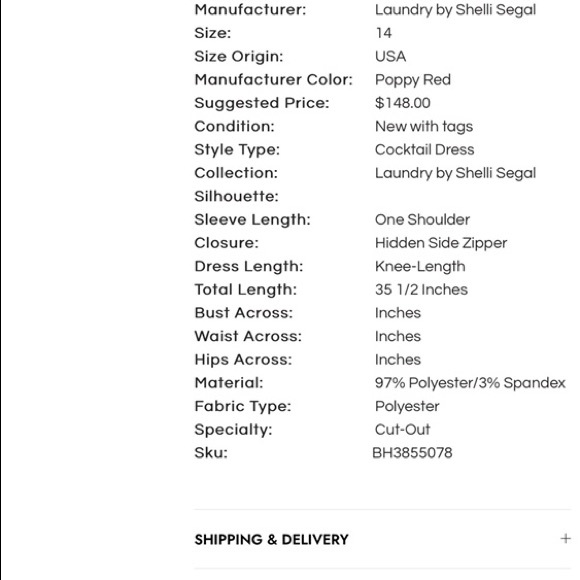 Laundry by Shelli Segal NWT - Picture 3 of 5